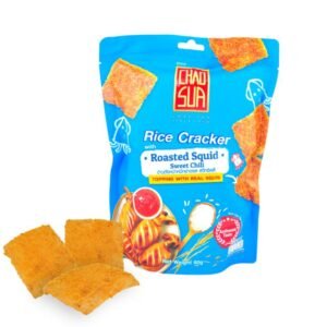 Chao Sua Rice Cracker Roasted Squid Chili Sweet 80g